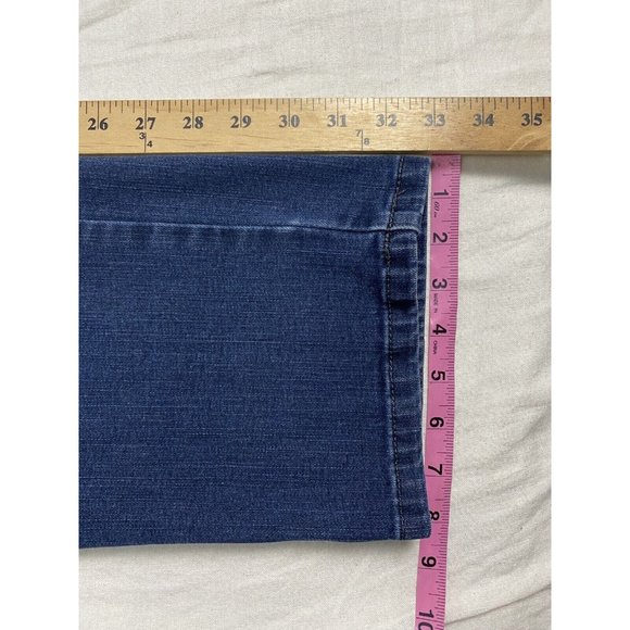 Lee Jeans Classic Fit Jeans 36x33 (no tag) Long High Rise‎ Dark Wash Blue Denim - Picture 11 of 11